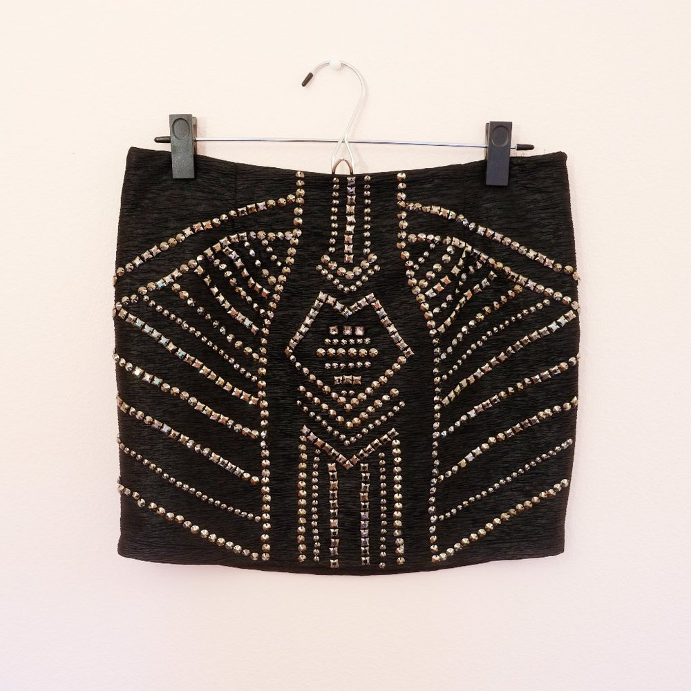 Guess studded mini skirt Size 8